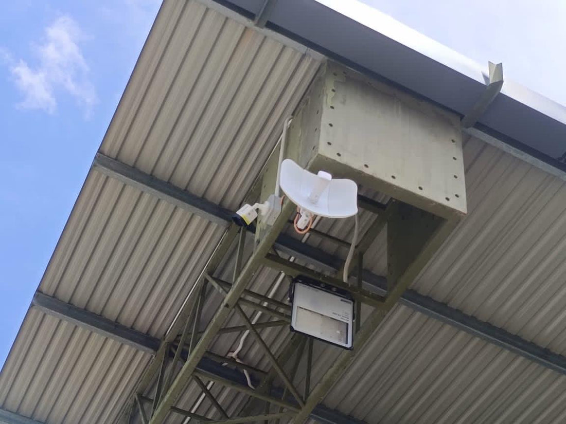 Wireless Bridge UBNT Installation by HJ Security Sdn Bhd: Seamless Connectivity for Factories