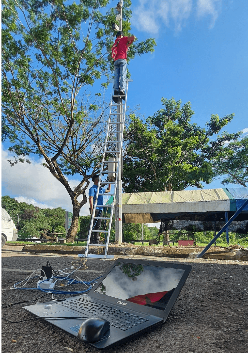 Bringing Connectivity to Kuching City Mall: Our Public WiFi Installation Journey