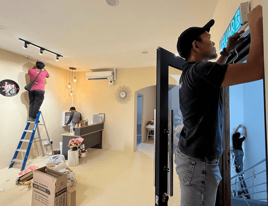 Seamless CCTV Installation with Expert Teamwork | HJ Security in Sarawak