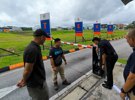 centex Barrier gate installation kuching